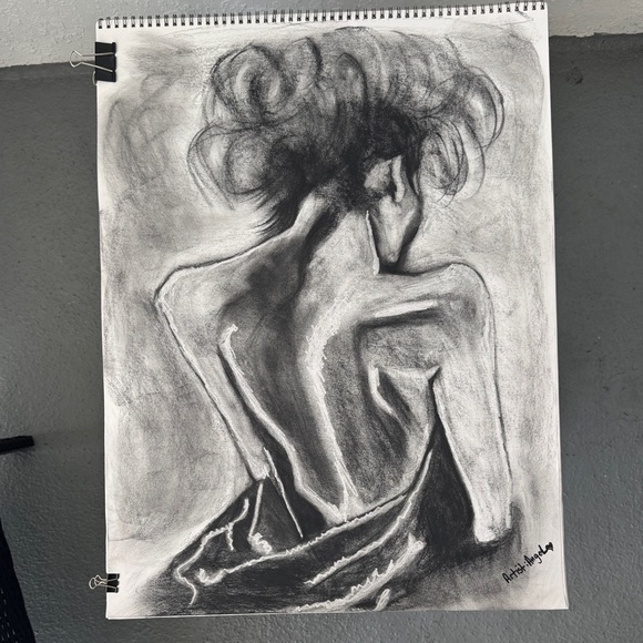 Charcoal Figure Drawing